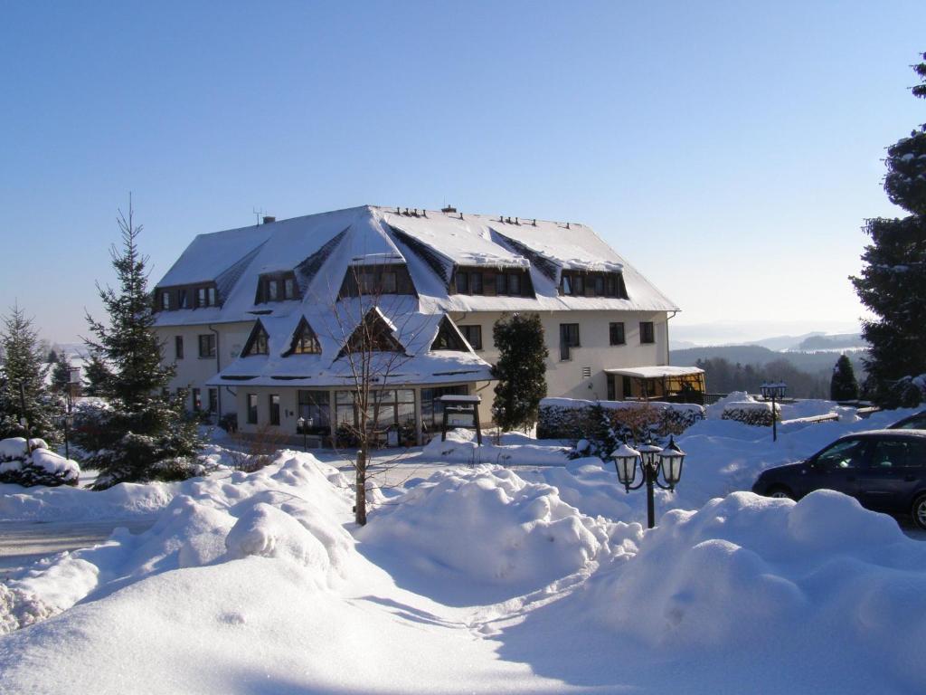 Lengefeld  Hotel Waldesruh מראה חיצוני תמונה