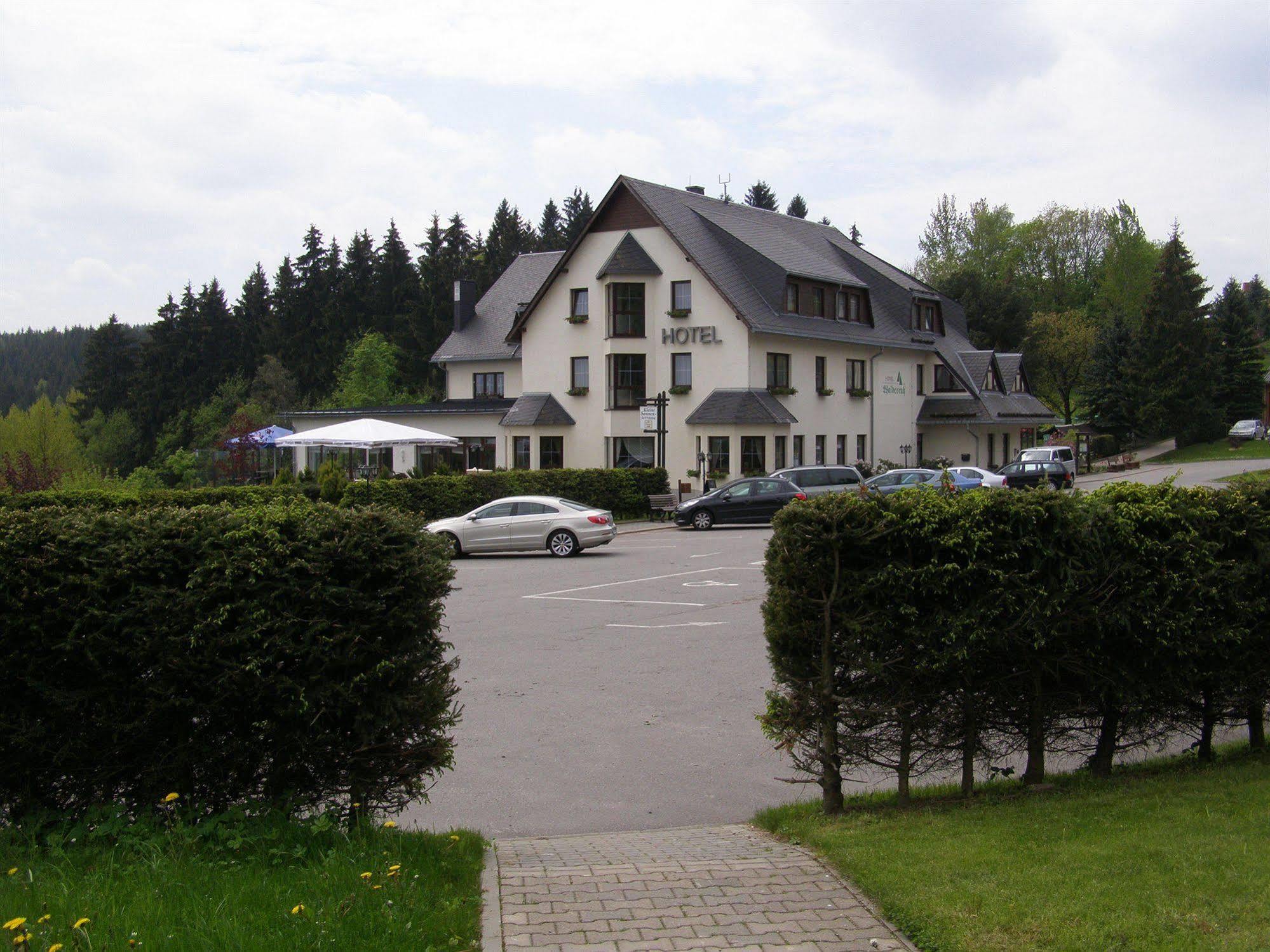 Lengefeld  Hotel Waldesruh מראה חיצוני תמונה